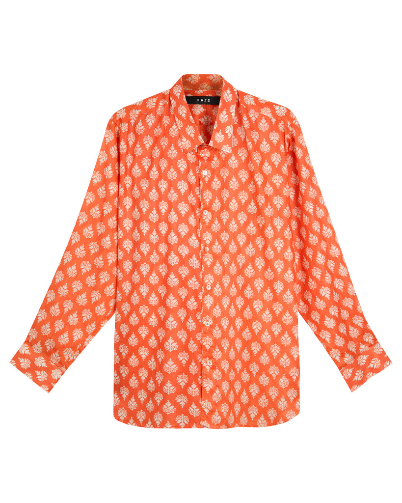 MZIMA SHIRT IN ORANGE