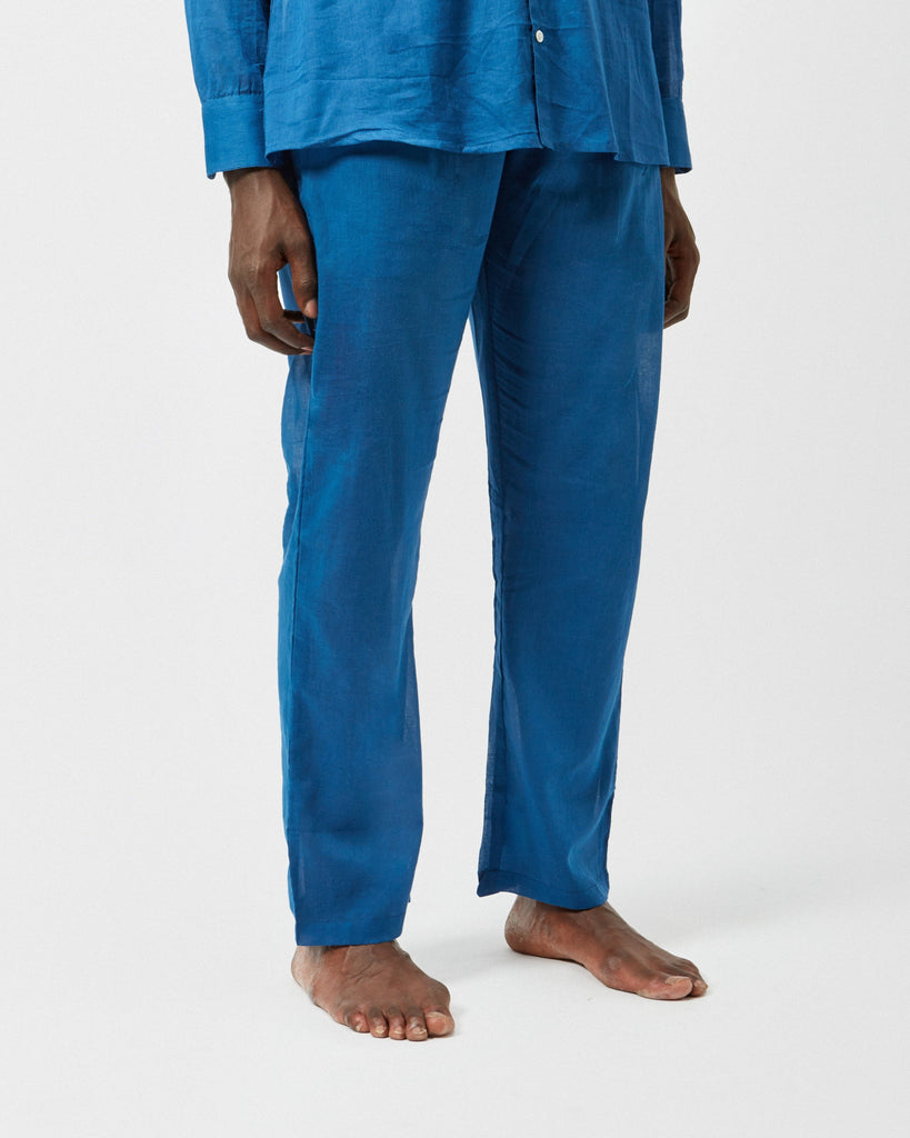 ESSENTIAL TROUSERS IN MIDNIGHT BLUE