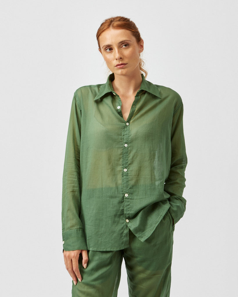 ESSENTIAL SHIRT IN GREEN
