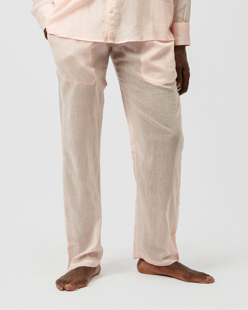 ESSENTIAL TROUSERS IN LIGHT PINK